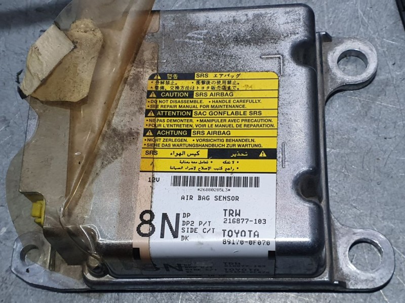 Recambio de kit airbag para toyota corolla verso (r1) 2.2 d-4d luna referencia OEM IAM   C/PRETENSORES Y AIRBAG RODILLAS