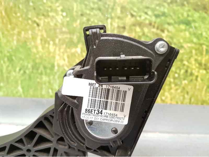 Recambio de potenciometro pedal para peugeot 3008 gt referencia OEM IAM 9674829180 0280755273 BOSCH