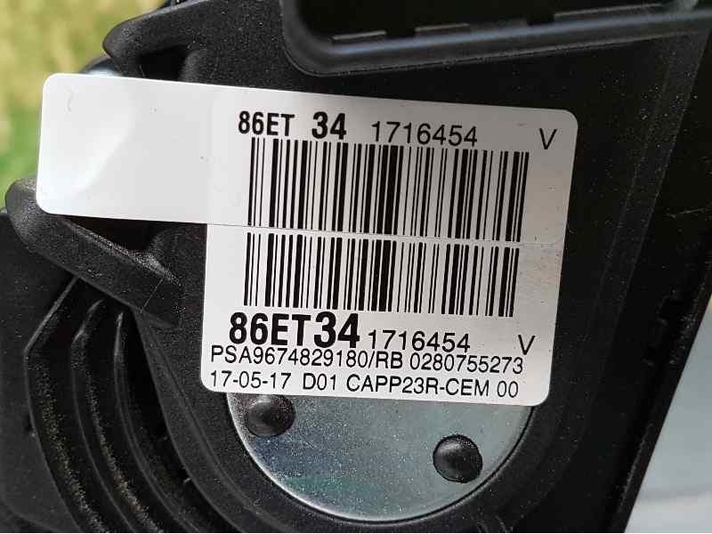 Recambio de potenciometro pedal para peugeot 3008 gt referencia OEM IAM 9674829180 0280755273 BOSCH