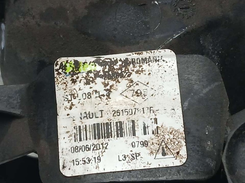 Recambio de faro antiniebla derecho para dacia lodgy laureate referencia OEM IAM 261507817R  VALEO