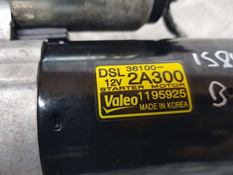 Recambio de motor arranque para kia cee´d drive referencia OEM IAM 361002A300 1195925 VALEO