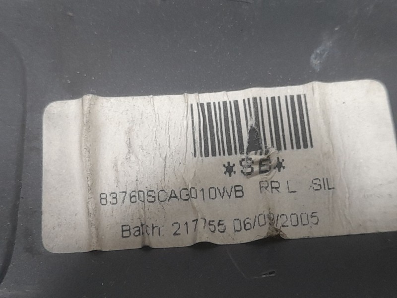 Recambio de mando elevalunas trasero izquierdo para honda cr-v ii (rd_) 2.2 ctdi (rd9) referencia OEM IAM 83761SCAXA011 83760SCA
