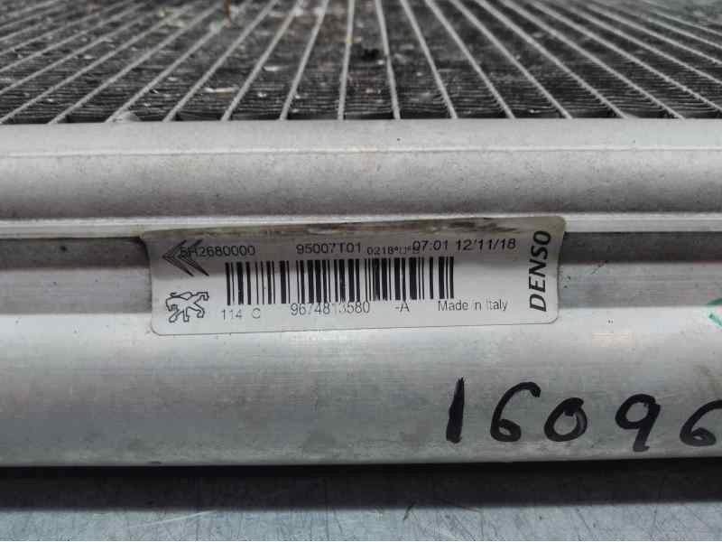 Recambio de condensador / radiador aire acondicionado para peugeot 208 signature referencia OEM IAM 9674813580 95007T01 DENSO