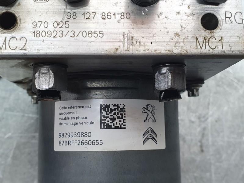 Recambio de abs para citroën berlingo furgón worker xl referencia OEM IAM 9812786180 970025 BOSCH