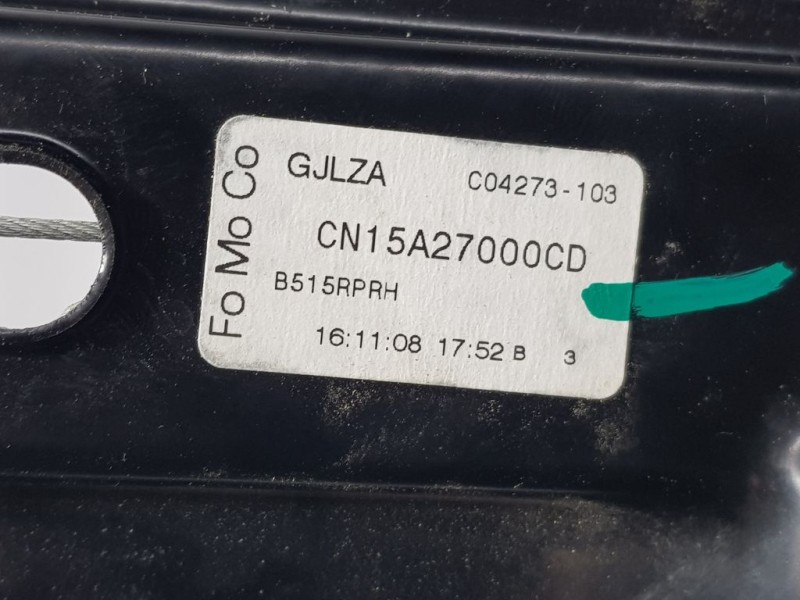 Recambio de elevalunas trasero derecho para ford ecosport titanium referencia OEM IAM CN15A27000CD  FOMOCO ELECTRICO 2 PINS