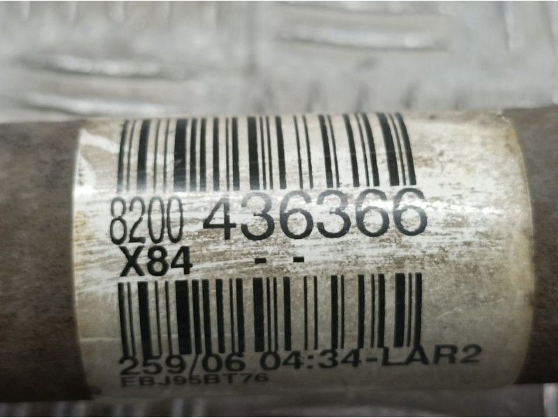 Recambio de transmision delantera derecha para renault scenic ii confort dynamique referencia OEM IAM 8200436366  