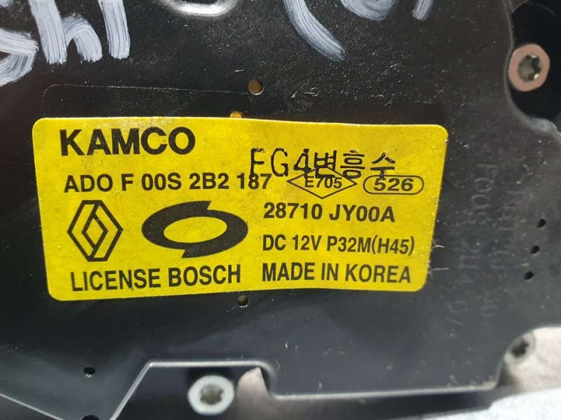 Recambio de motor limpia trasero para renault koleos dynamique referencia OEM IAM 28710JY00A F00S2B2187 BOSCH