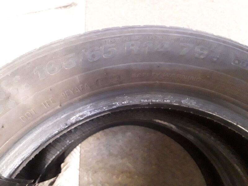 Recambio de neumatico pareja para neumaticos reutilizados - referencia OEM IAM 165651479T KUMHO 165/65/14/79T