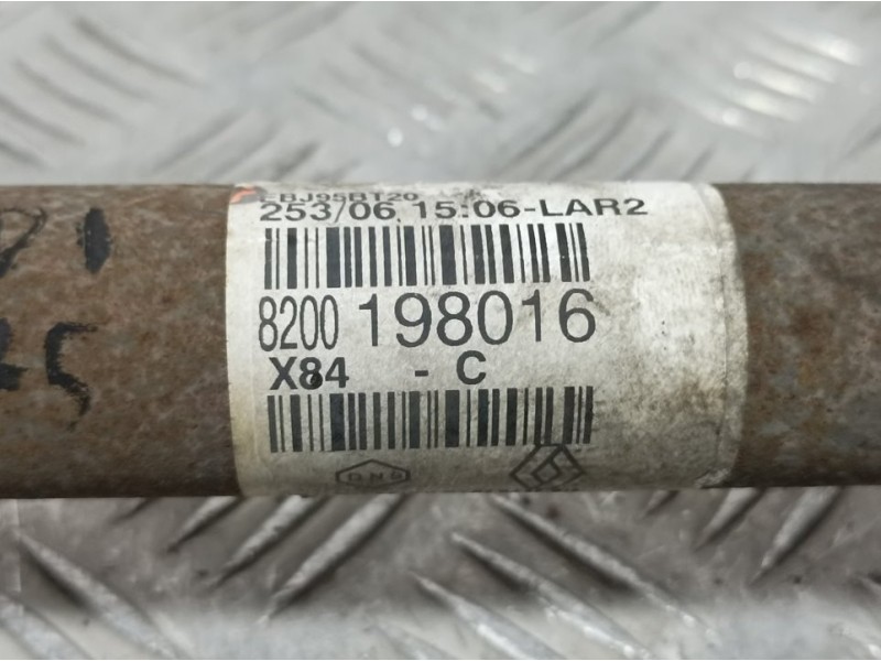 Recambio de transmision delantera izquierda para renault scenic ii confort dynamique referencia OEM IAM 8200198016  