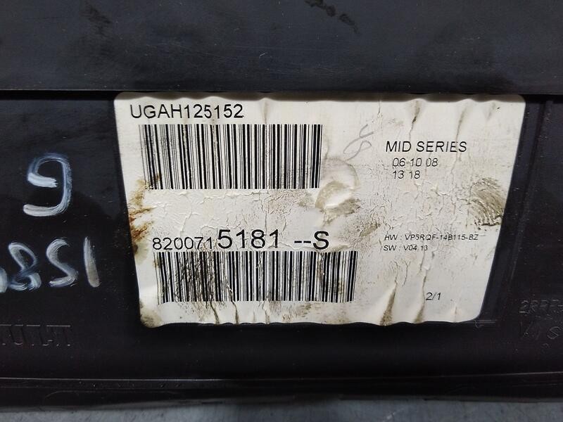 Recambio de cuadro instrumentos para renault clio iii luxe privilege referencia OEM IAM 8200715181  