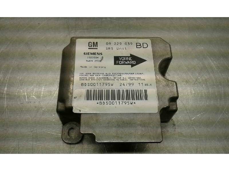 Recambio de kit airbag para opel vectra b berlina 2.0 dti referencia OEM IAM 09229039BD  