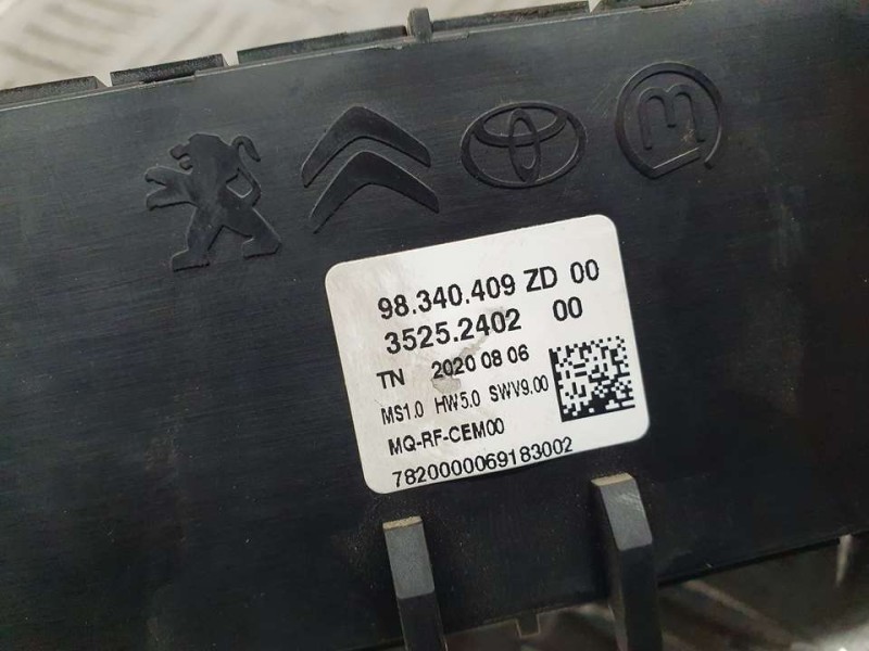 Recambio de mando calefaccion / aire acondicionado para peugeot rifter access standard referencia OEM IAM 98340409ZD 35252402 