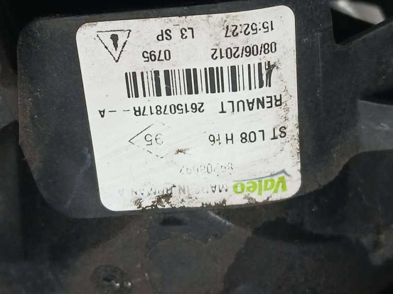 Recambio de faro antiniebla izquierdo para dacia lodgy laureate referencia OEM IAM 261507817R  