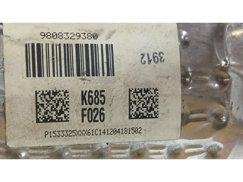 Recambio de filtro de particulas para peugeot 208 i (ca_, cc_) 1.6 hdi referencia OEM IAM 9808329380  K685