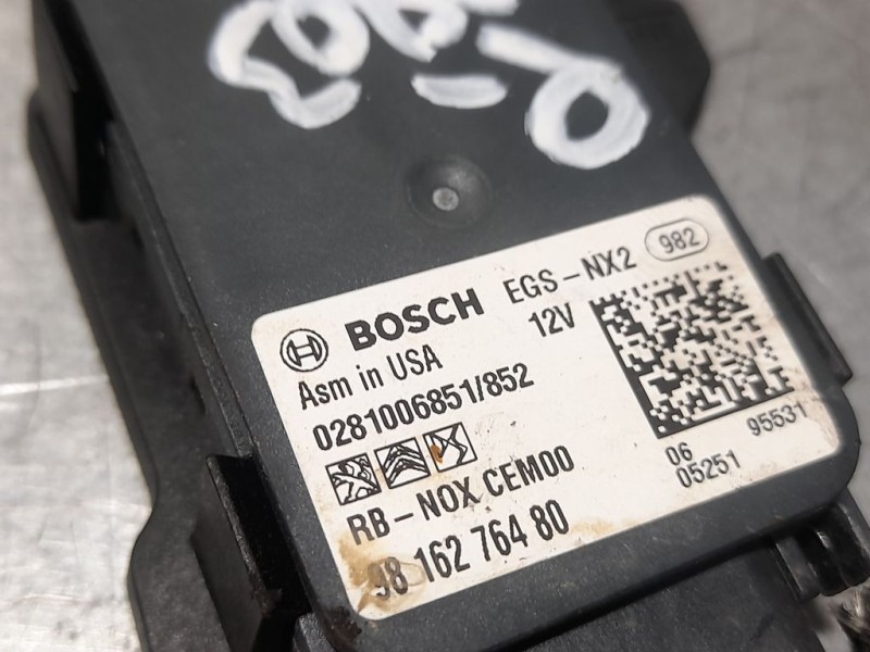 Recambio de sonda lambda para peugeot 208 1.6 e-hdi fap referencia OEM IAM 9816276480 0281006851 BOSCH