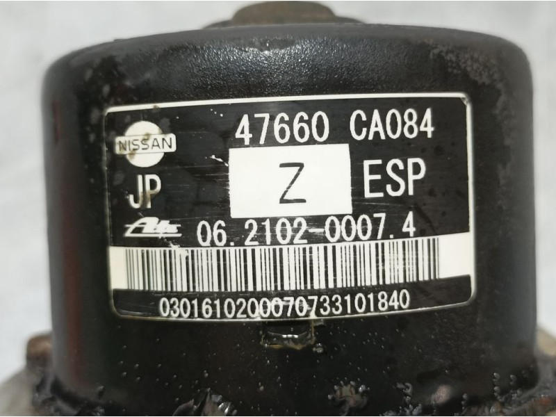 Recambio de abs para nissan murano (z50) básico referencia OEM IAM 47660CA084 06210200074 ATE