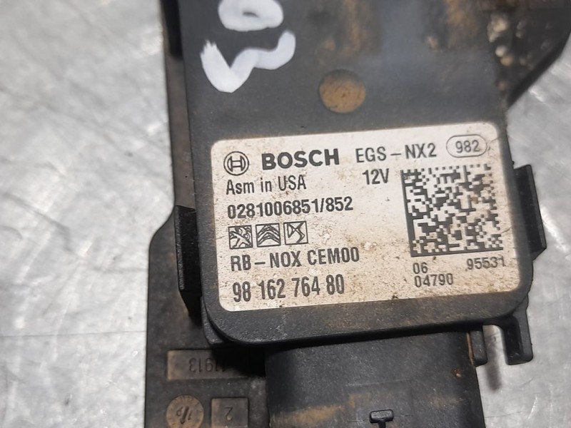Recambio de sonda lambda para peugeot 208 1.6 e-hdi fap referencia OEM IAM 9816276480 0281006851 BOSCH