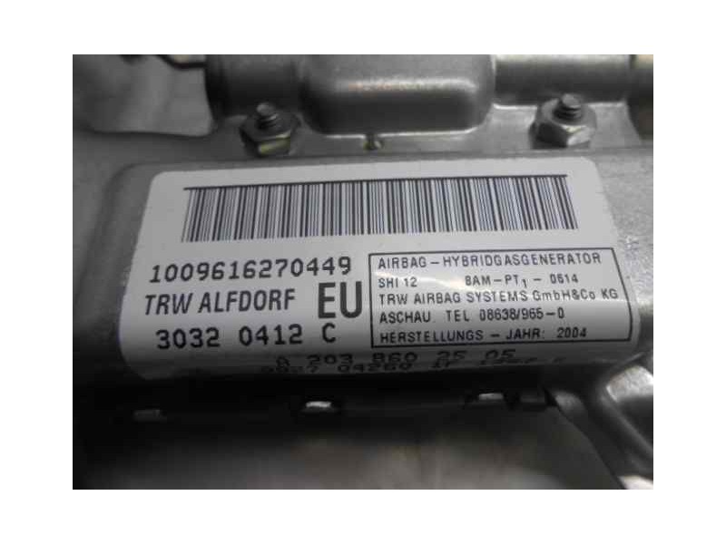 Recambio de airbag lateral izquierdo para mercedes-benz clase c (w203) berlina 220 cdi (la) (203.008) referencia OEM IAM 2038602