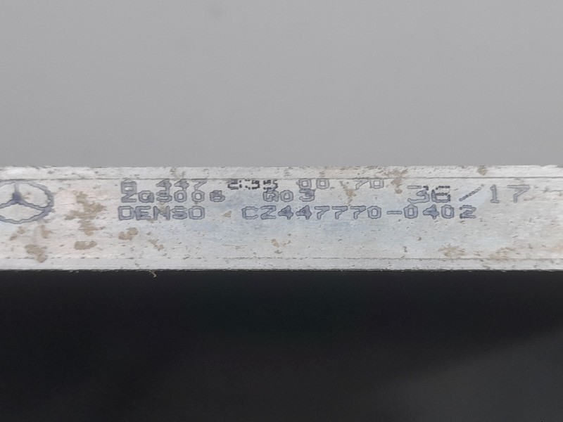 Recambio de condensador / radiador aire acondicionado para mercedes-benz vito tourer (w447) 111 cdi / 111 bluetec (447.701, 447.