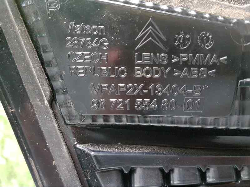 Recambio de piloto trasero derecho para citroën c4 lim. exclusive referencia OEM IAM 9672155480  INTERIOR FALSO