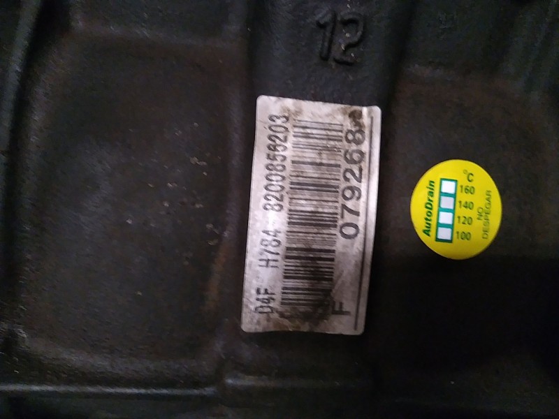 Recambio de motor completo para renault clio iii luxe privilege referencia OEM IAM D4FH784 ref turbo: 7313820023kn2 K9K784