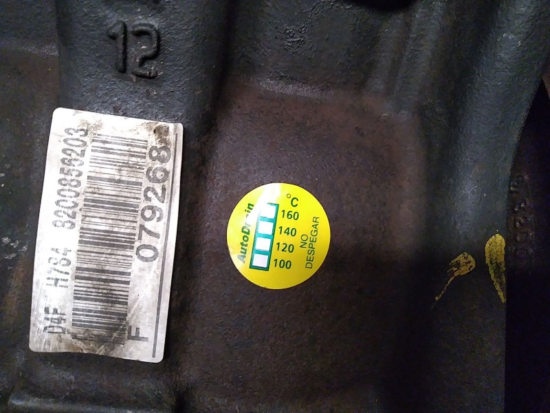 Recambio de motor completo para renault clio iii luxe privilege referencia OEM IAM D4FH784 ref turbo: 7313820023kn2 K9K784