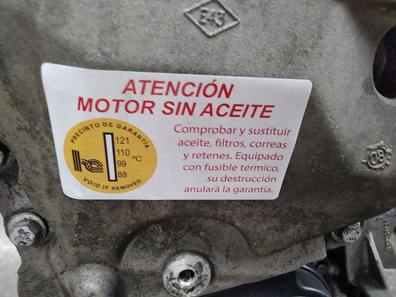 Recambio de motor completo para renault clio iii luxe privilege referencia OEM IAM D4FH784 ref turbo: 7313820023kn2 K9K784