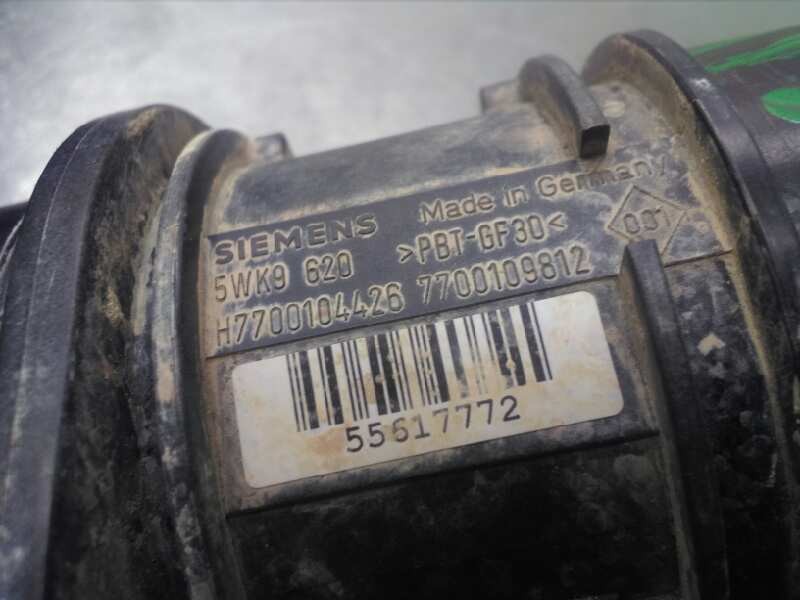 Recambio de caudalimetro para renault megane i berlina hatchback (ba0) 1.9 dti diesel cat referencia OEM IAM H7700104426 5WK9620