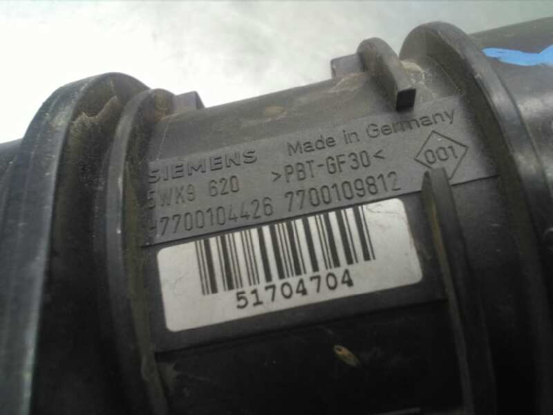 Recambio de caudalimetro para renault megane i berlina hatchback (ba0) 1.9 dti diesel cat referencia OEM IAM H7700104426 5WK9620