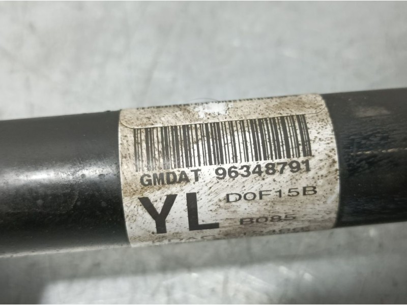 Recambio de transmision delantera derecha para chevrolet aveo ls referencia OEM IAM 96348791  