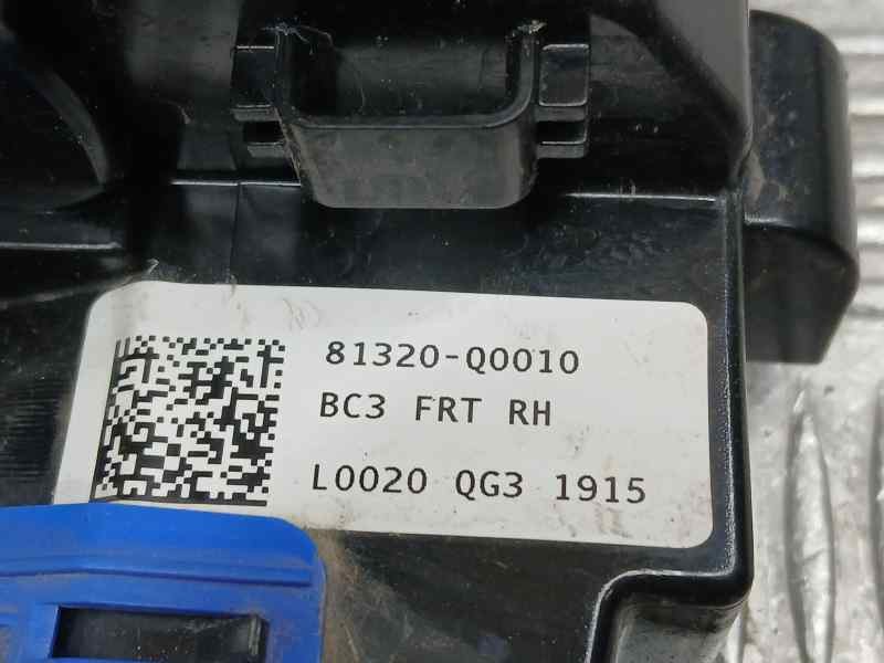 Recambio de cerradura puerta delantera derecha para hyundai i20 n line referencia OEM IAM 81320Q0010  