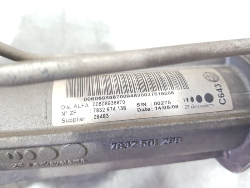 Recambio de cremallera direccion para alfa romeo brera (939_) 3.2 jts q4 (939.dxg22) referencia OEM IAM 606936870 ASISTIDA AXIAL