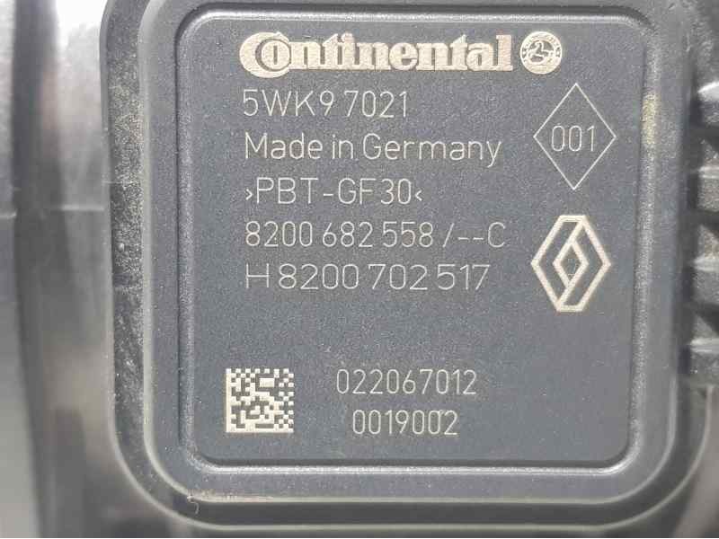 Recambio de caudalimetro para renault clio iv life referencia OEM IAM H8200702517 5WK97021 CONTINENTAL