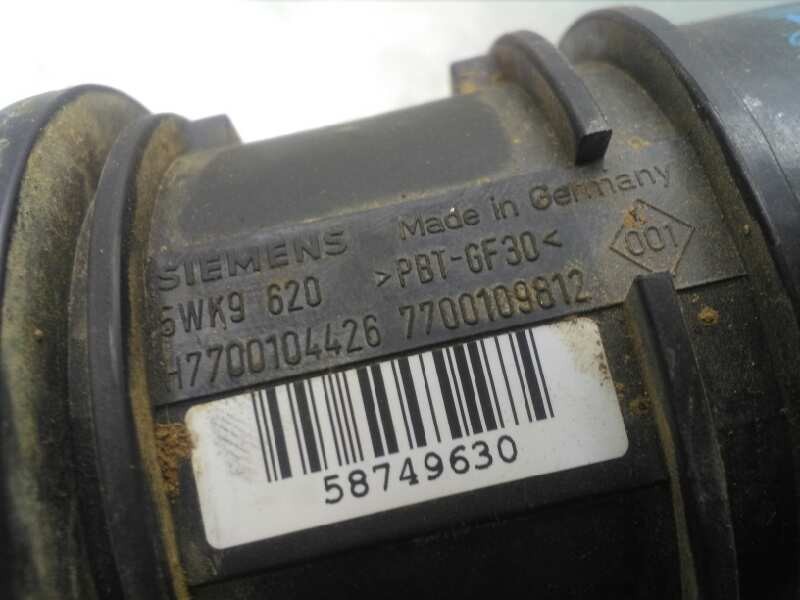 Recambio de caudalimetro para renault megane i berlina hatchback (ba0) 1.9 dti diesel cat referencia OEM IAM H7700104426 5WK9620