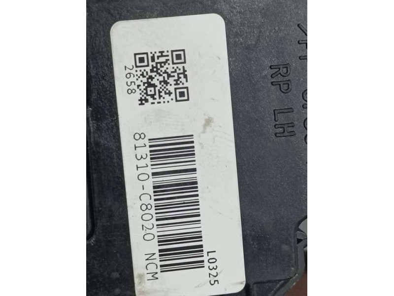 Recambio de cerradura puerta delantera izquierda para hyundai i20 essence referencia OEM IAM 81310C8020  ELECTRICA