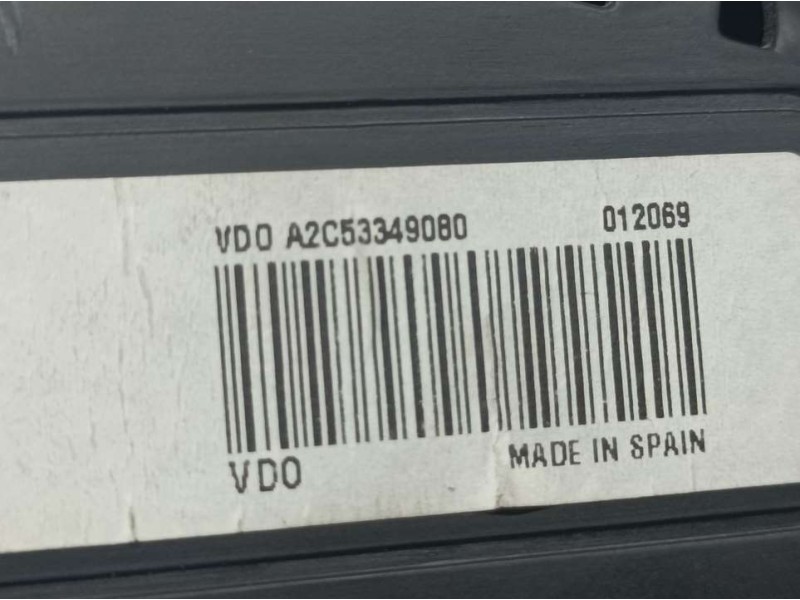 Recambio de cuadro instrumentos para seat ibiza sc (6j1) reference referencia OEM IAM 6J0920801A A2C53349080 VDO