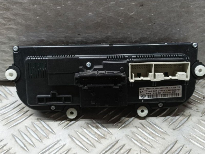 Recambio de mando climatizador para volkswagen golf vi (5k1) rabbit bluemotion referencia OEM IAM 3C8907336AB 5HB009751 