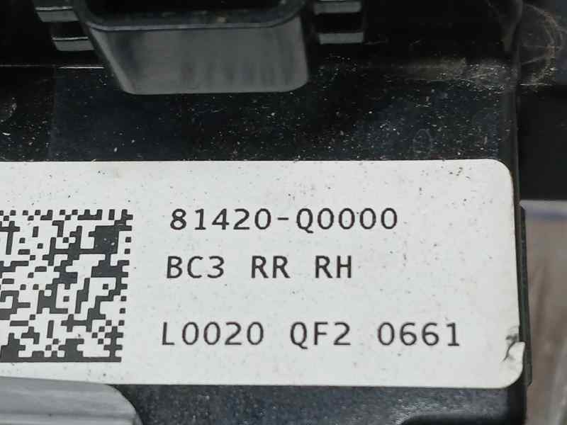 Recambio de cerradura puerta trasera derecha para hyundai i20 n line referencia OEM IAM 81420Q0000  ELECTRICA
