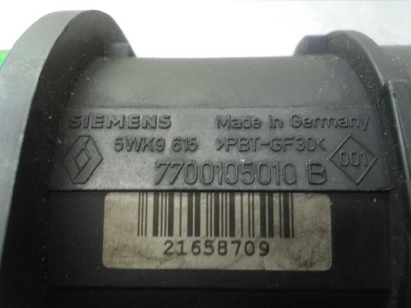 Recambio de caudalimetro para renault megane i berlina hatchback (ba0) 1.9 dti diesel cat referencia OEM IAM 7700105010B 5WK9615