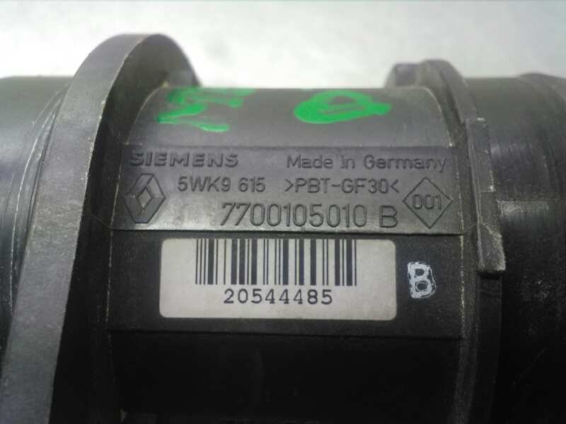 Recambio de caudalimetro para renault megane i berlina hatchback (ba0) 1.9 dti diesel cat referencia OEM IAM 7700105010B 5WK9615