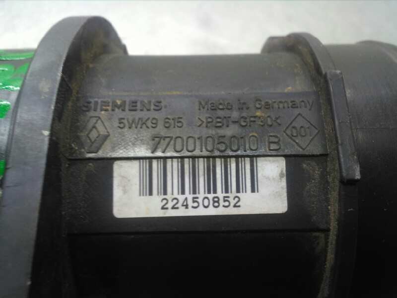 Recambio de caudalimetro para renault megane i berlina hatchback (ba0) 1.9 dti diesel cat referencia OEM IAM 7700105010B 5WK9615