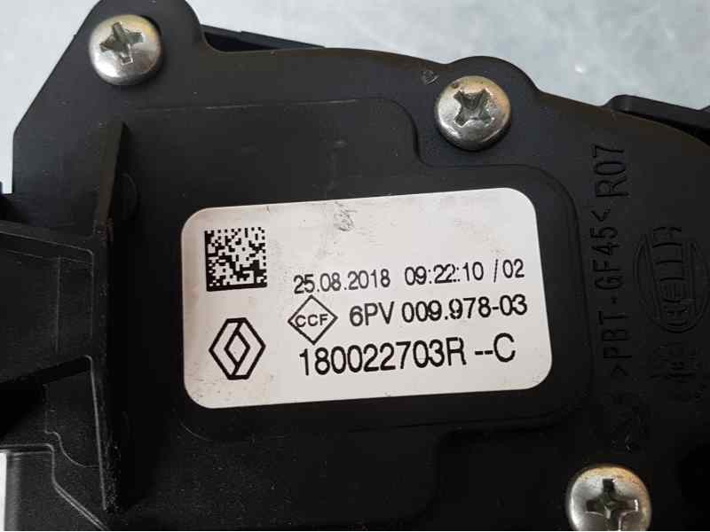 Recambio de potenciometro pedal para dacia sandero stepway referencia OEM IAM 180022703R 6PV00997803 HELLA