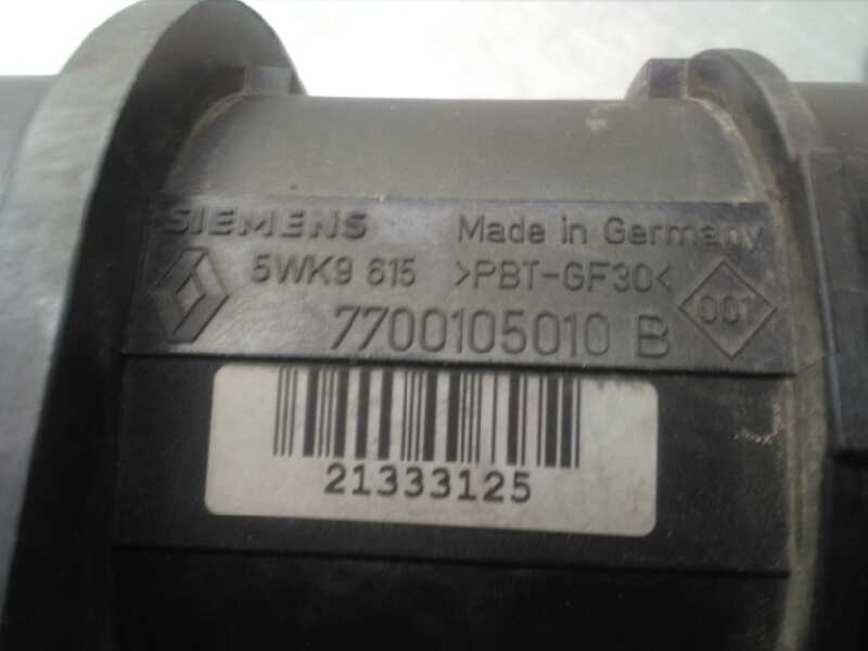 Recambio de caudalimetro para renault megane i berlina hatchback (ba0) 1.9 dti diesel cat referencia OEM IAM 7700105010B 5WK9615