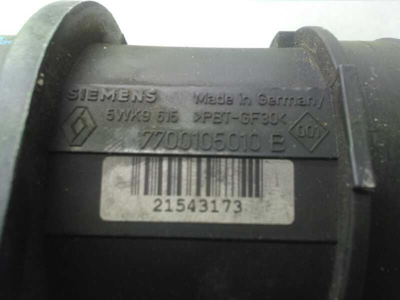 Recambio de caudalimetro para renault megane i berlina hatchback (ba0) 1.9 dti diesel cat referencia OEM IAM 7700105010B 5WK9615