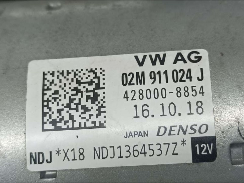 Recambio de motor arranque para seat arona fr referencia OEM IAM 02M911024J 4280008854 DENSO
