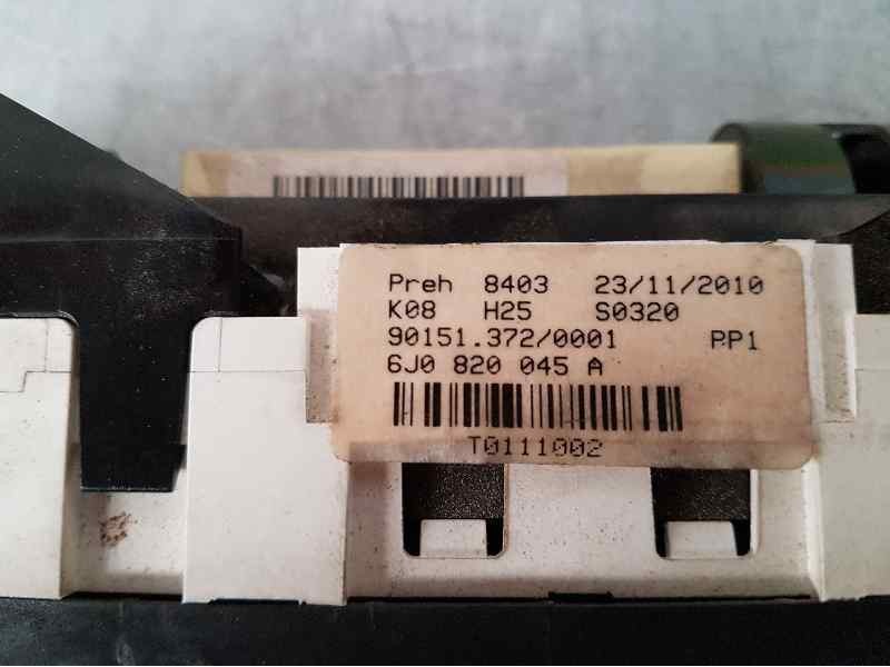 Recambio de mando calefaccion / aire acondicionado para seat ibiza (6j5) reference referencia OEM IAM 6J0820045A  