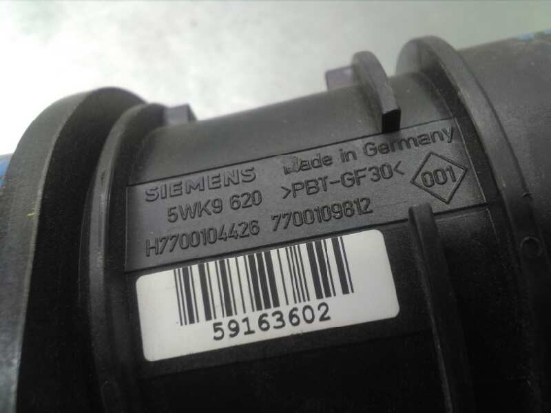 Recambio de caudalimetro para renault megane i fase 2 berlina (ba0) 1.9 dci diesel cat referencia OEM IAM H7700104426 5WK9620 SI