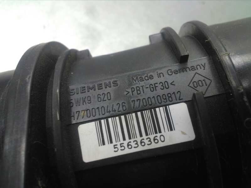 Recambio de caudalimetro para renault megane i fase 2 berlina (ba0) 1.9 dci diesel cat referencia OEM IAM H7700104426 5WK9620 SI