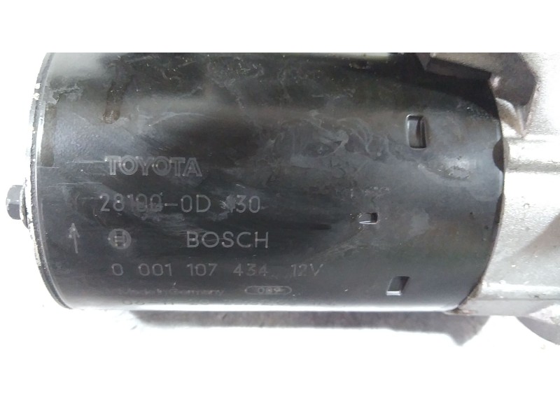 Recambio de motor arranque para toyota corolla (_e12_) 1.6 vvt-i (zze121_) referencia OEM IAM 281000D030 bosch 0001107434
