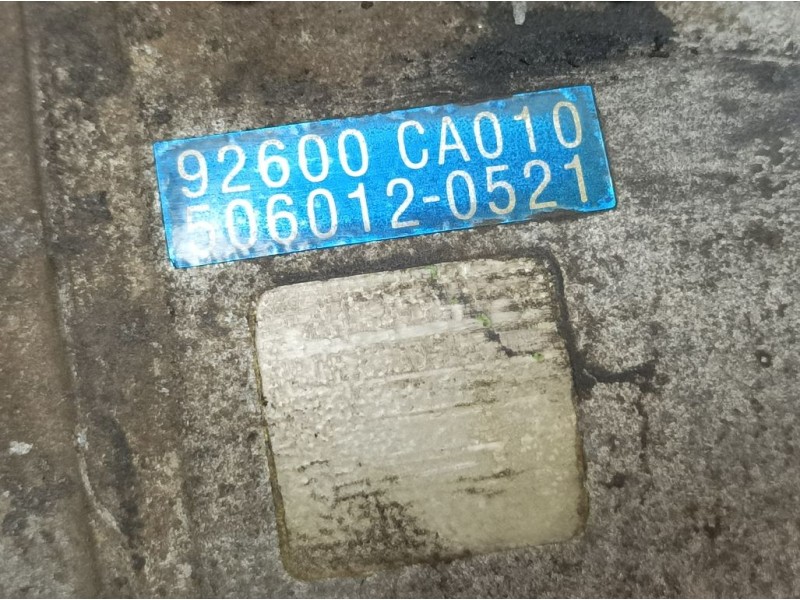 Recambio de compresor aire acondicionado para nissan murano (z50) básico referencia OEM IAM 92600CA010 5060120521 